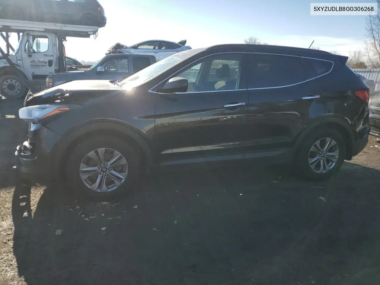 5XYZUDLB8GG306268 2016 Hyundai Santa Fe Sport