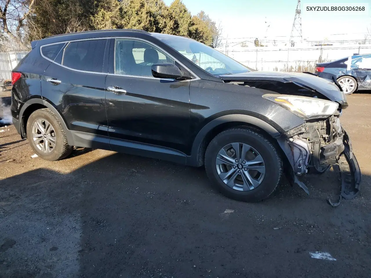 5XYZUDLB8GG306268 2016 Hyundai Santa Fe Sport