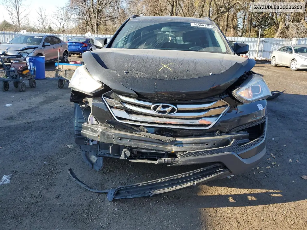 5XYZUDLB8GG306268 2016 Hyundai Santa Fe Sport