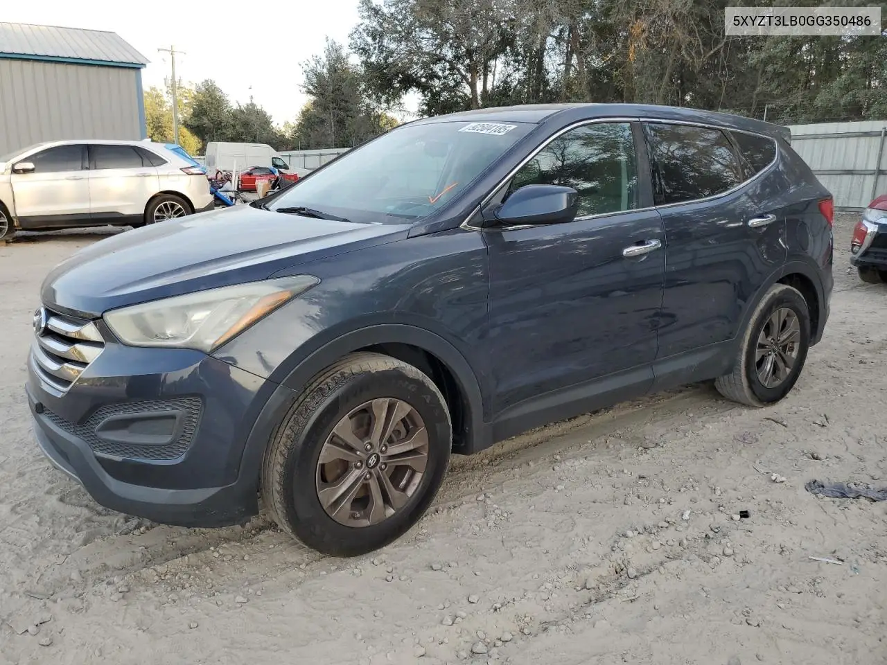5XYZT3LB0GG350486 2016 Hyundai Santa Fe Sport