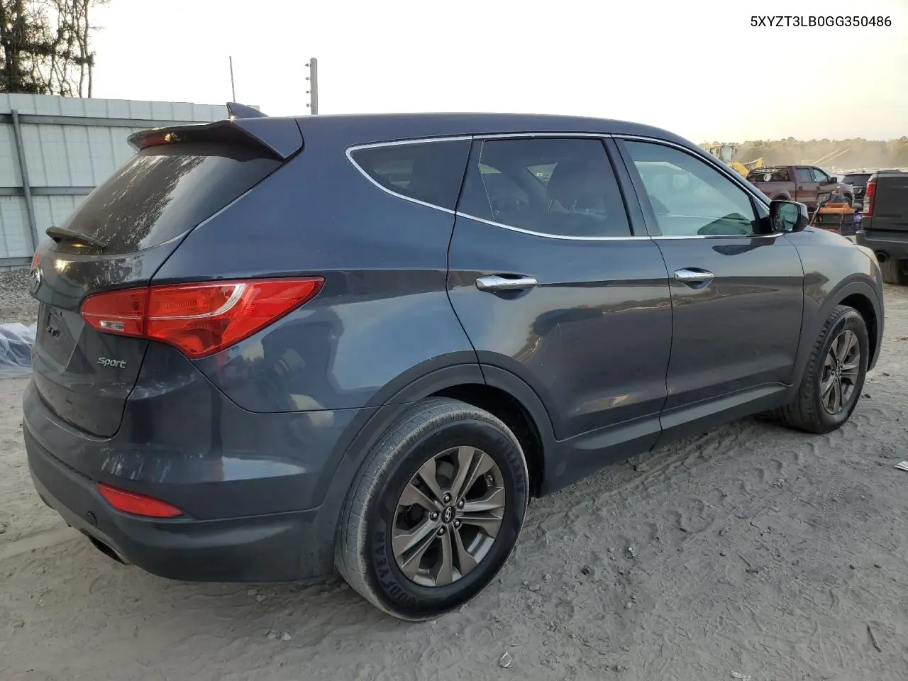 5XYZT3LB0GG350486 2016 Hyundai Santa Fe Sport
