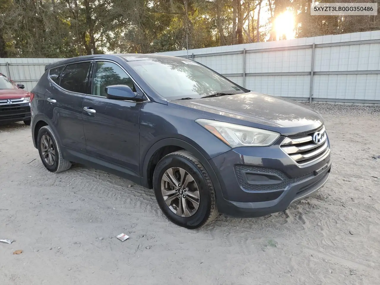 5XYZT3LB0GG350486 2016 Hyundai Santa Fe Sport