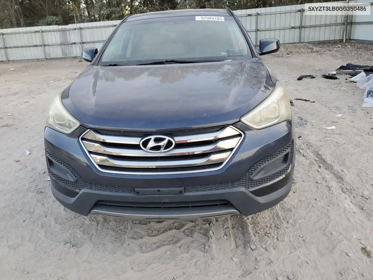 5XYZT3LB0GG350486 2016 Hyundai Santa Fe Sport