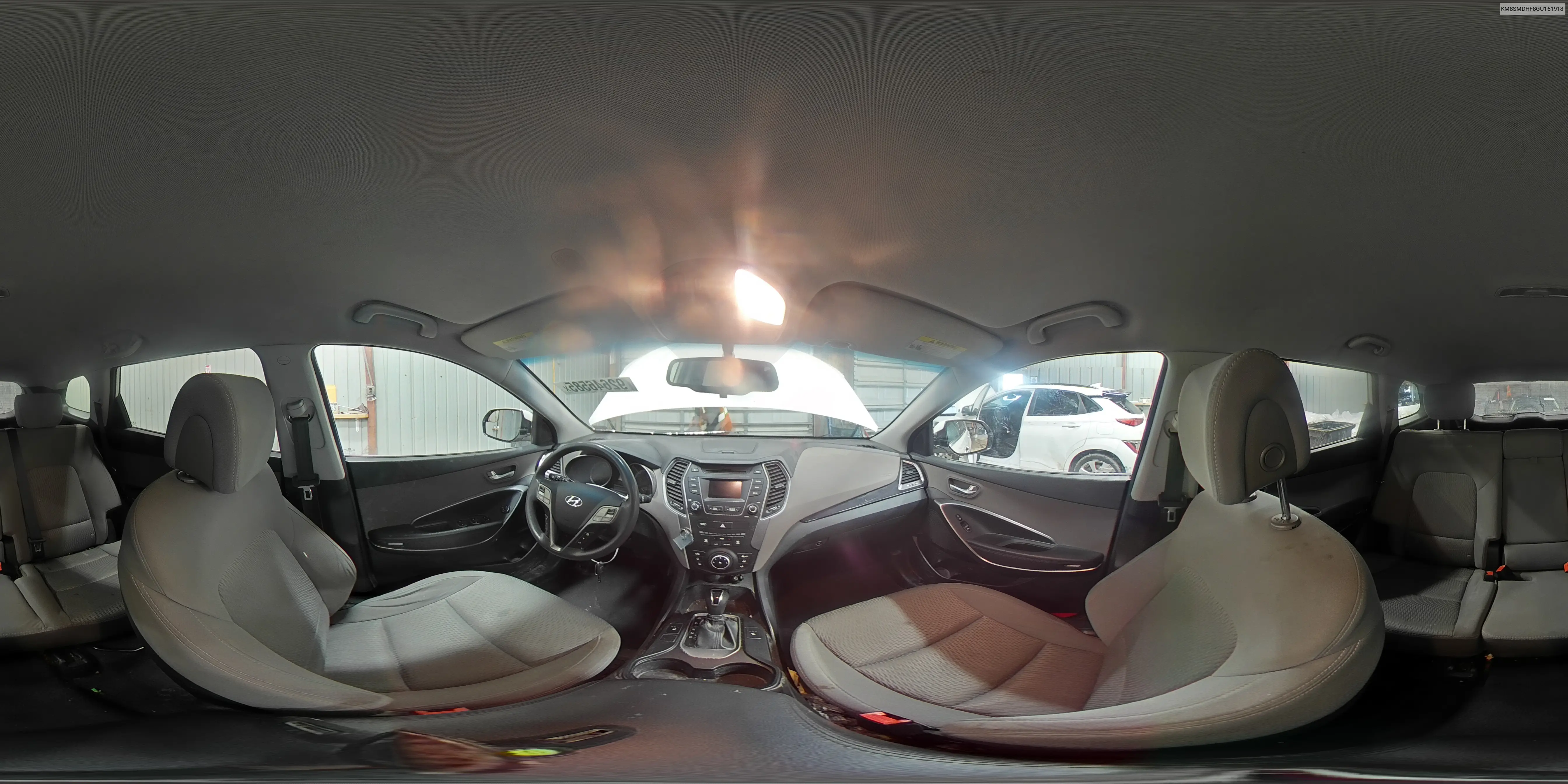KM8SMDHF8GU161918 2016 Hyundai Santa Fe Se