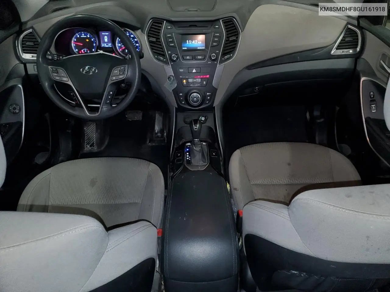 KM8SMDHF8GU161918 2016 Hyundai Santa Fe Se