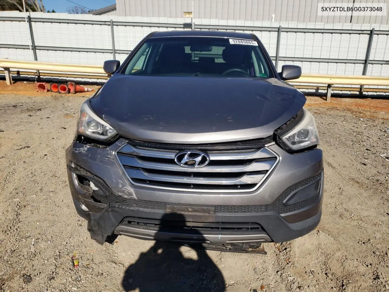 5XYZTDLB6GG373048 2016 Hyundai Santa Fe Sport