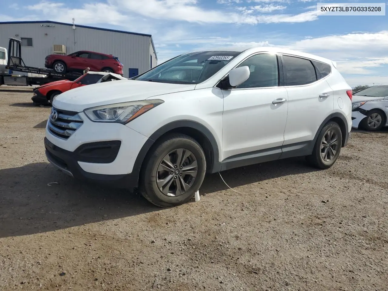 5XYZT3LB7GG335208 2016 Hyundai Santa Fe Sport