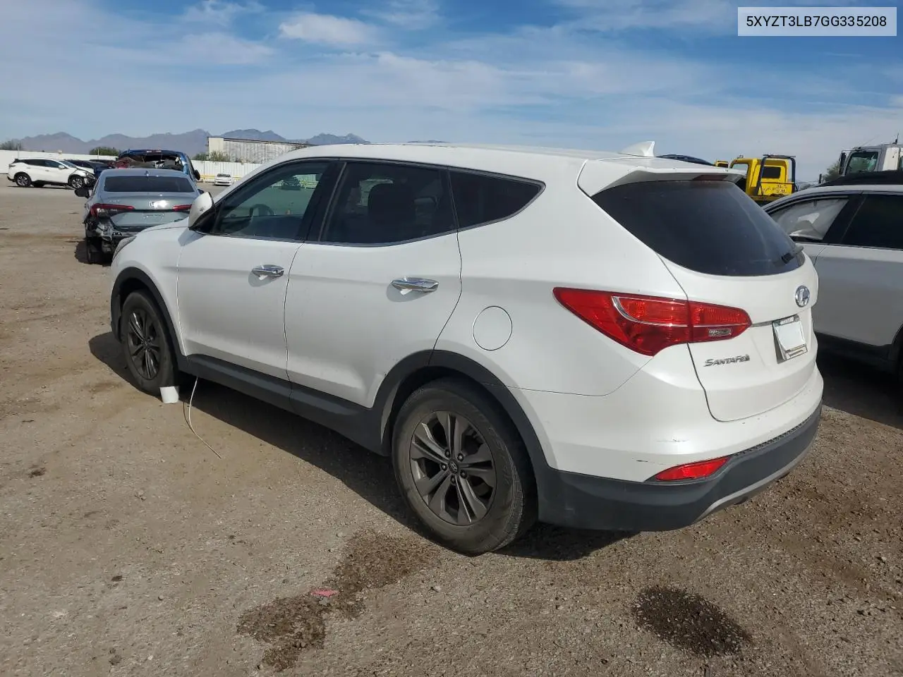 5XYZT3LB7GG335208 2016 Hyundai Santa Fe Sport