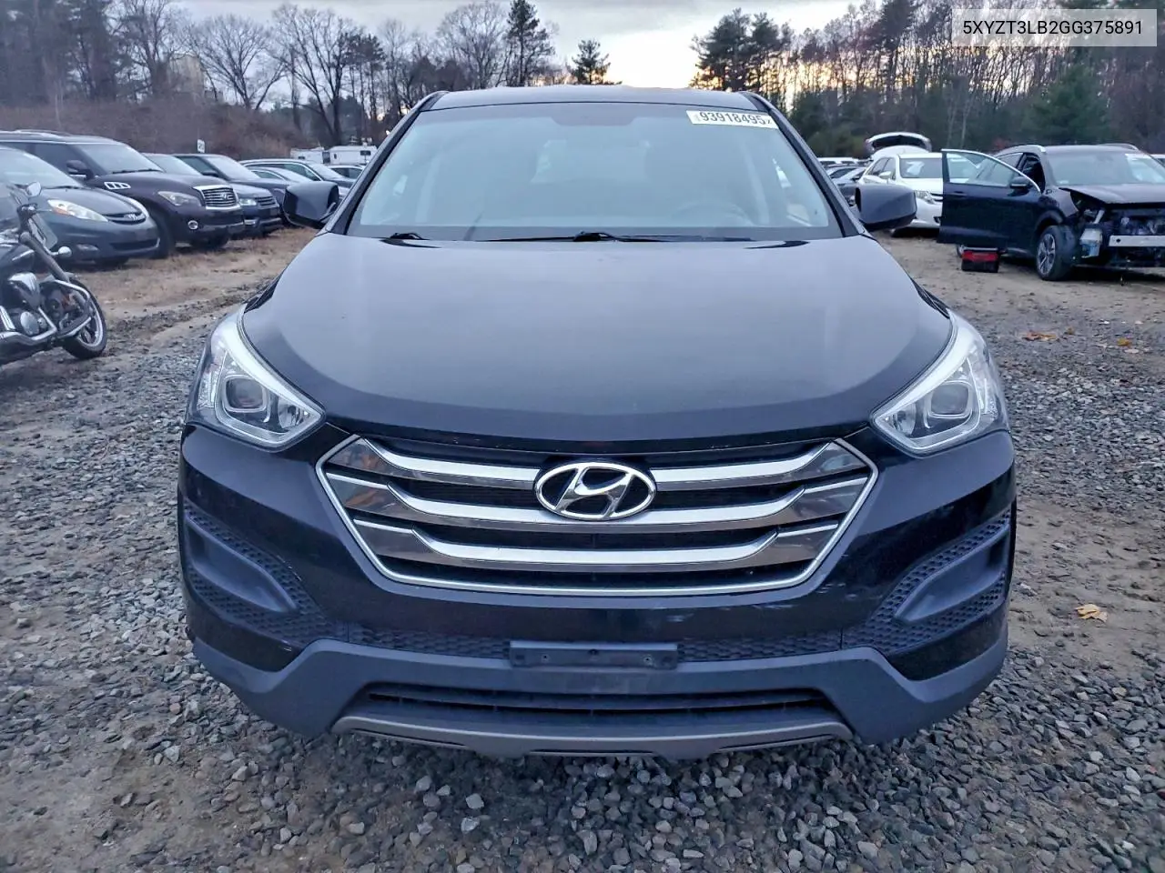 5XYZT3LB2GG375891 2016 Hyundai Santa Fe Sport
