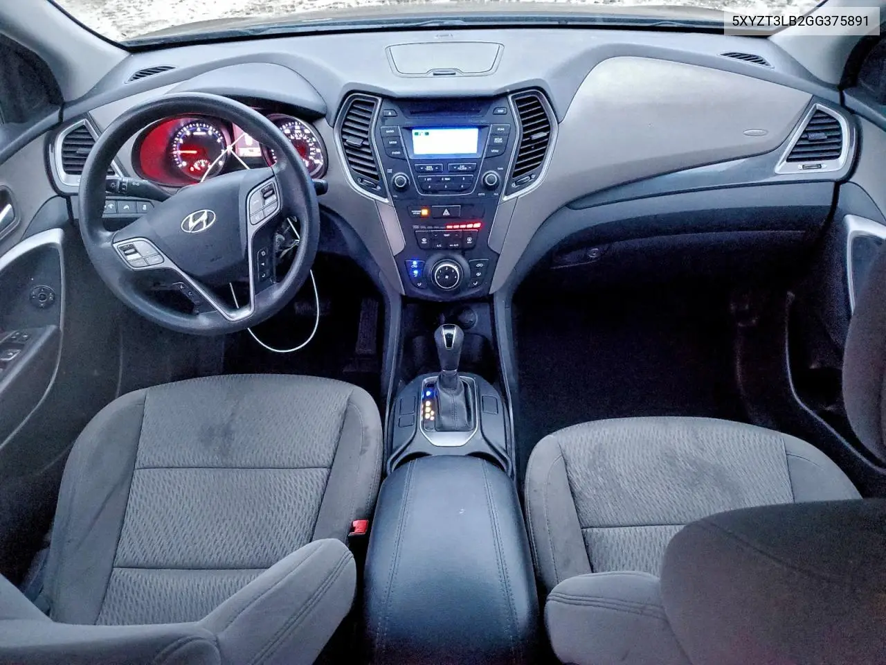 5XYZT3LB2GG375891 2016 Hyundai Santa Fe Sport