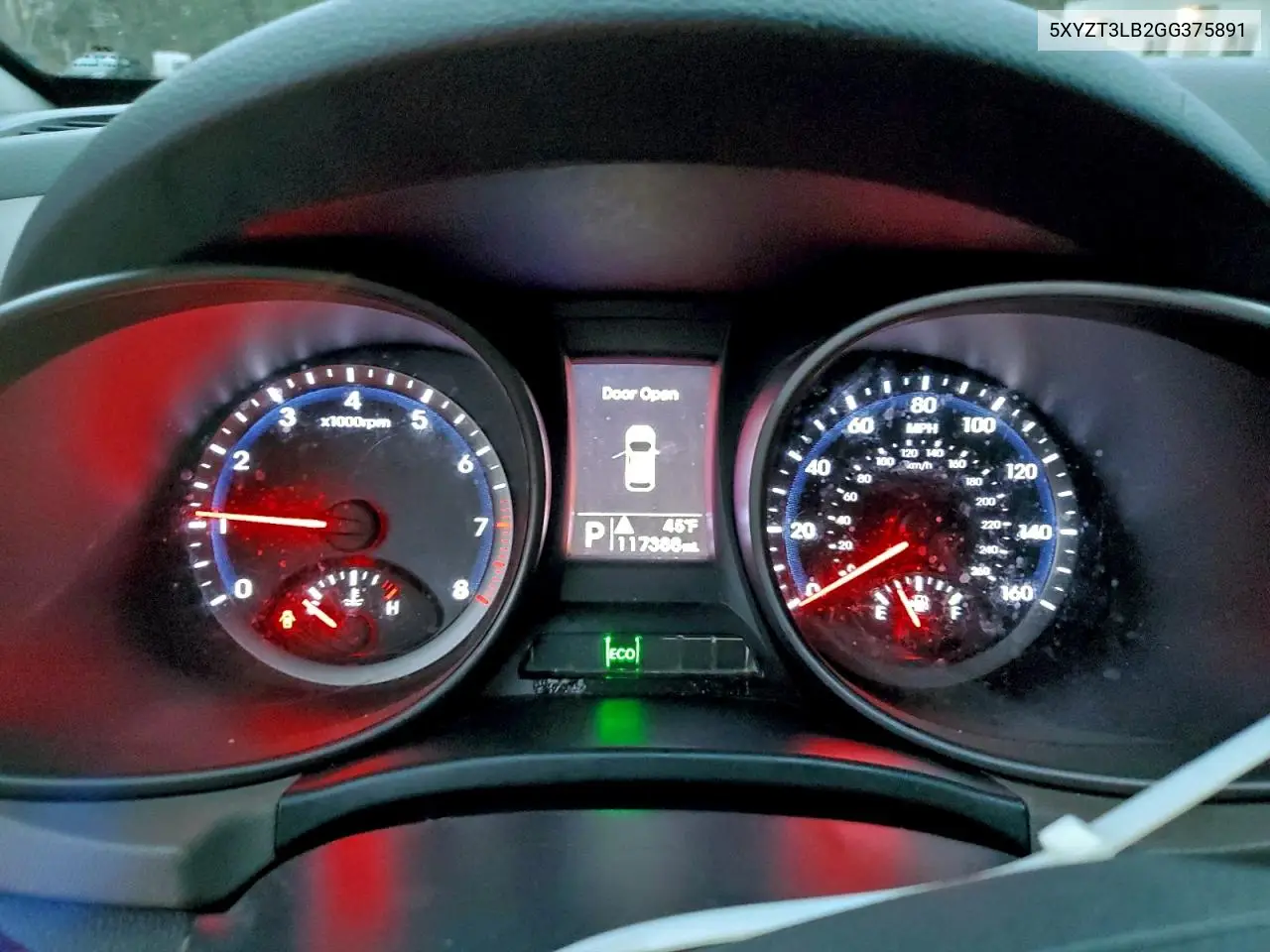 5XYZT3LB2GG375891 2016 Hyundai Santa Fe Sport