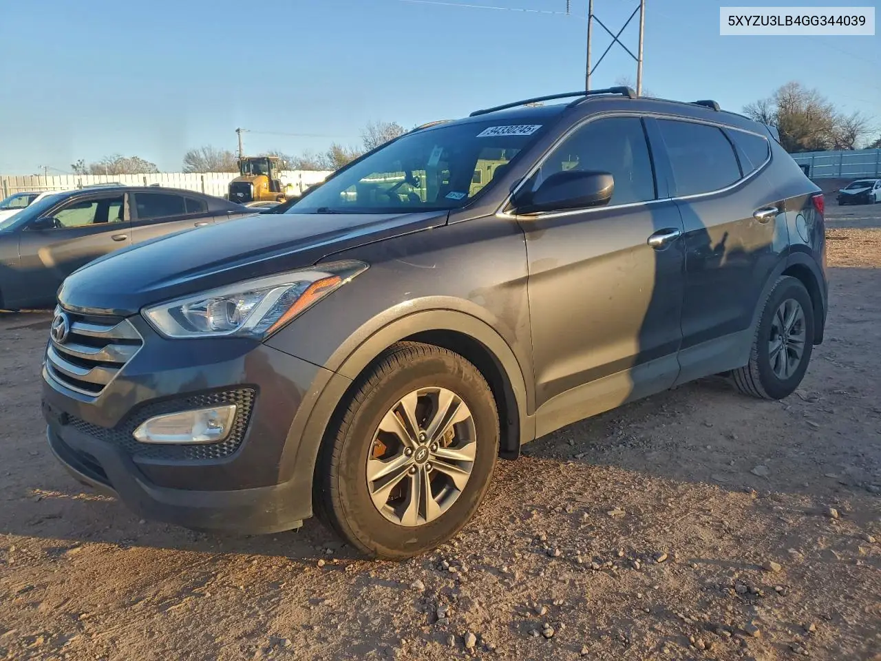 5XYZU3LB4GG344039 2016 Hyundai Santa Fe Sport