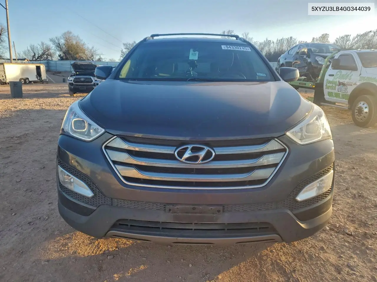 5XYZU3LB4GG344039 2016 Hyundai Santa Fe Sport
