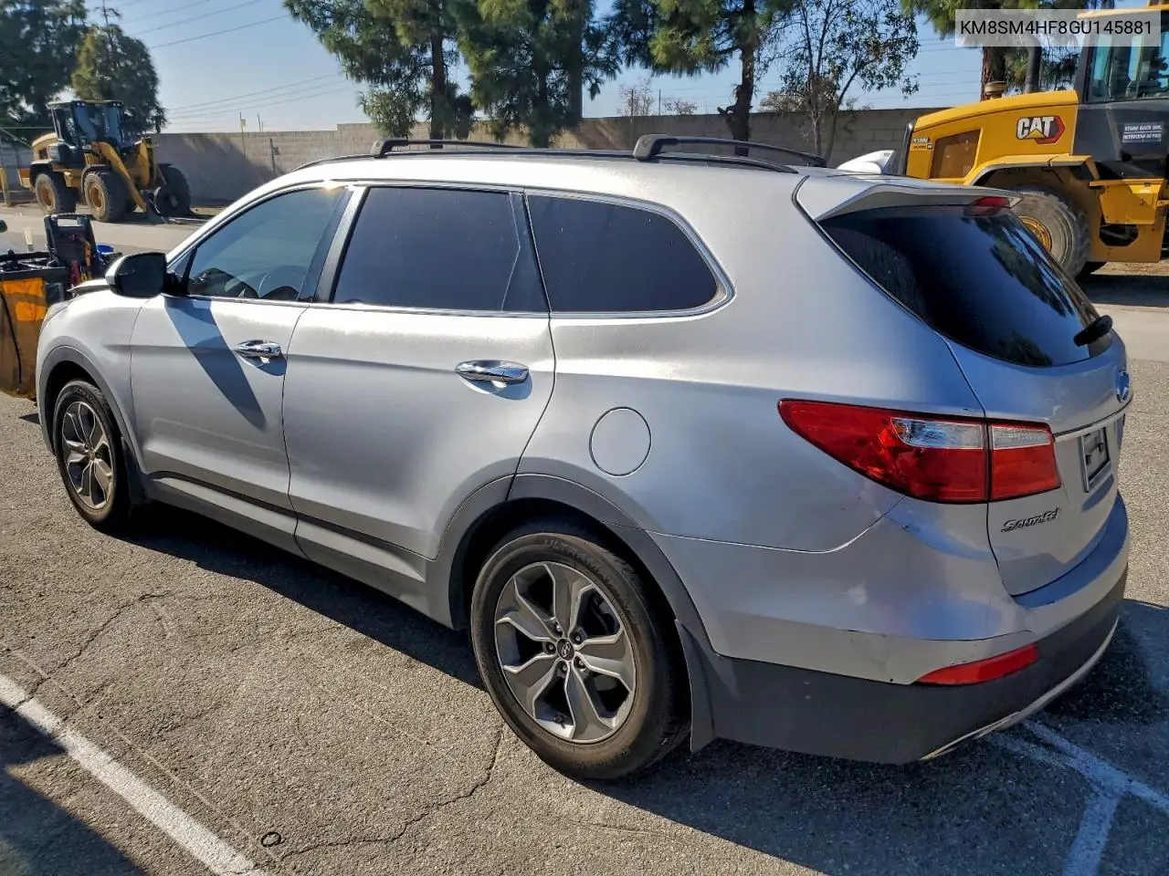 KM8SM4HF8GU145881 2016 Hyundai Santa Fe Se