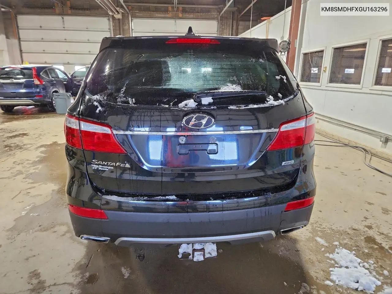 KM8SMDHFXGU163296 2016 Hyundai Santa Fe Se