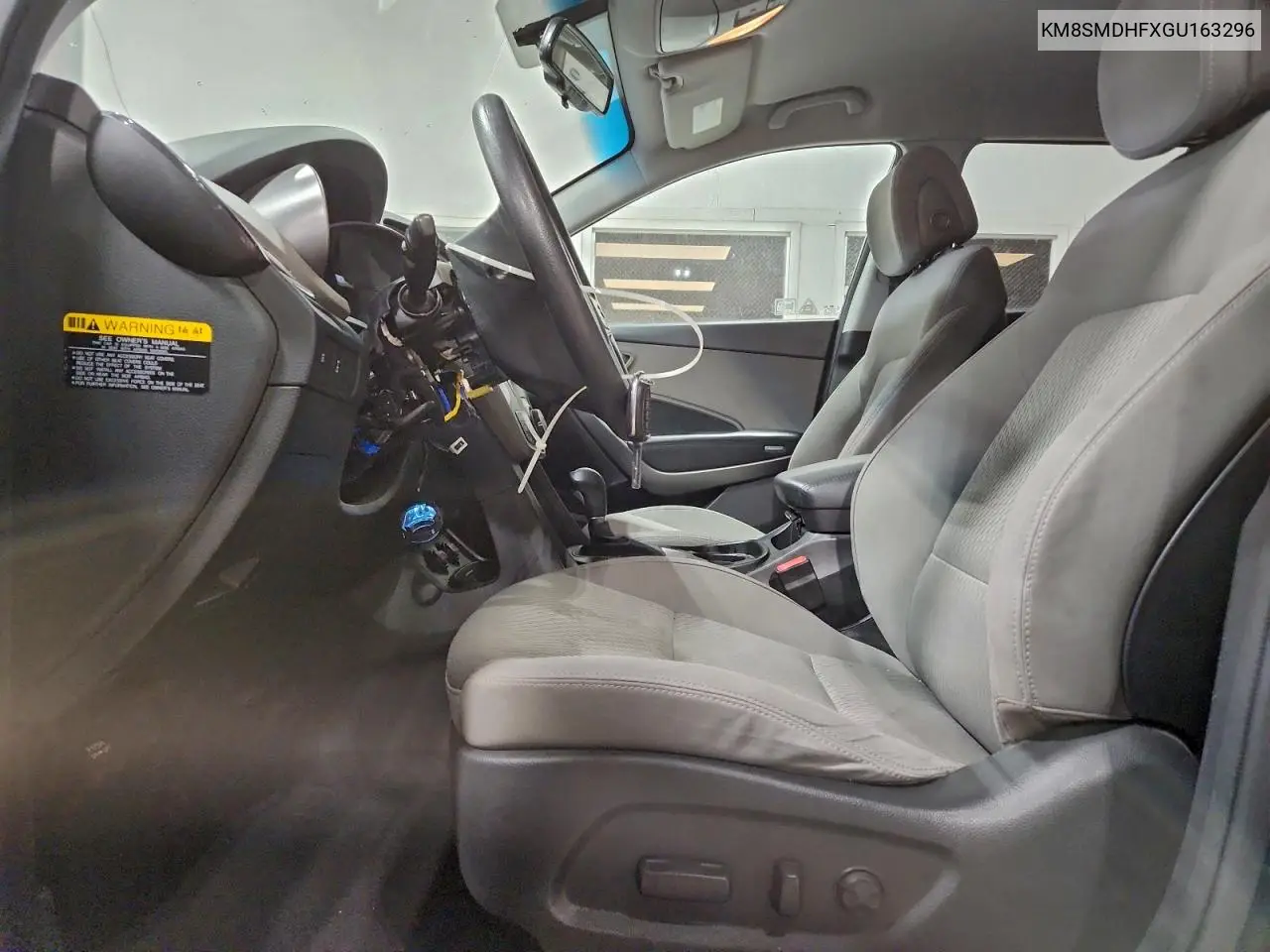 KM8SMDHFXGU163296 2016 Hyundai Santa Fe Se