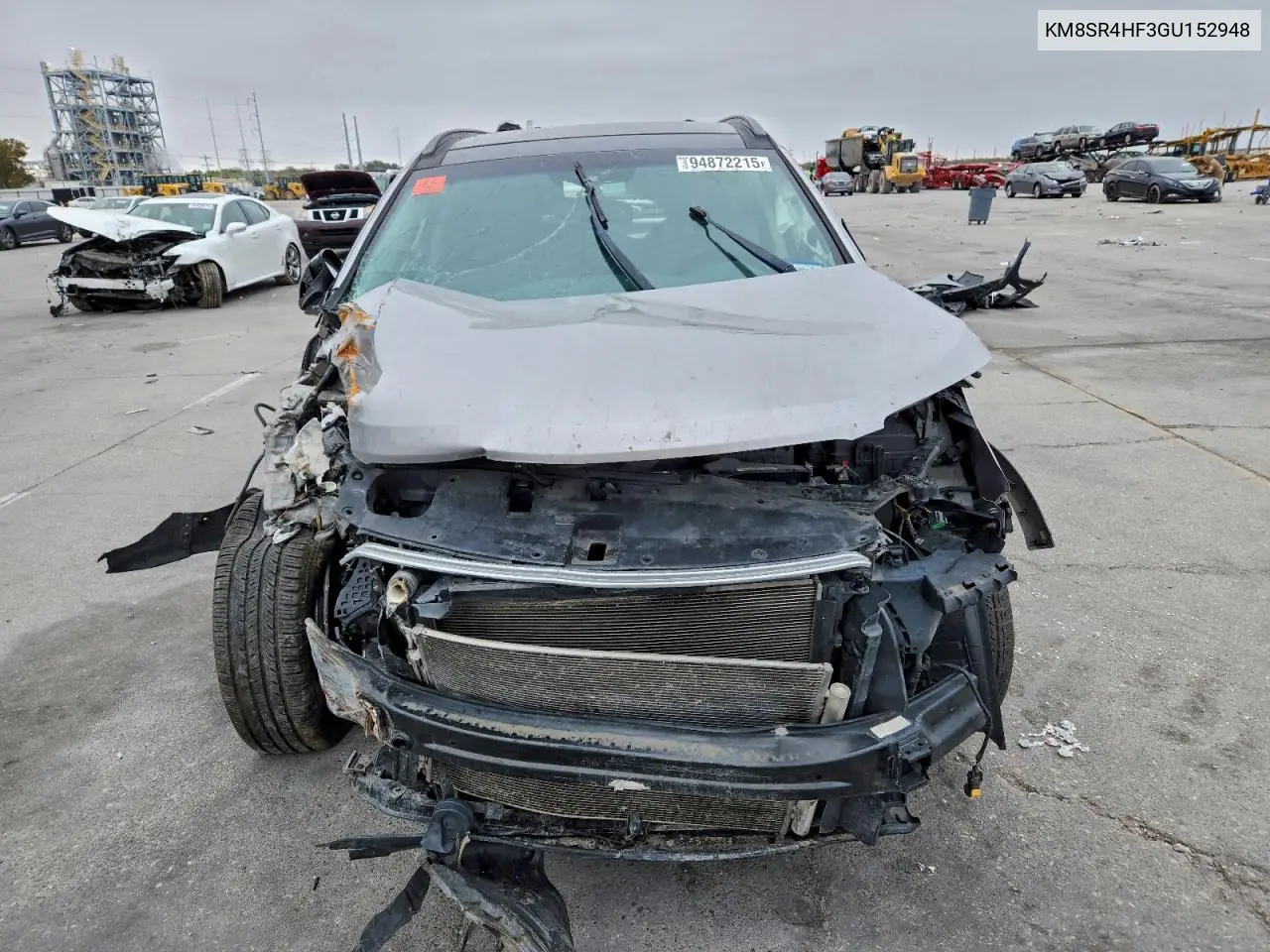 KM8SR4HF3GU152948 2016 Hyundai Santa Fe Se Ultimate