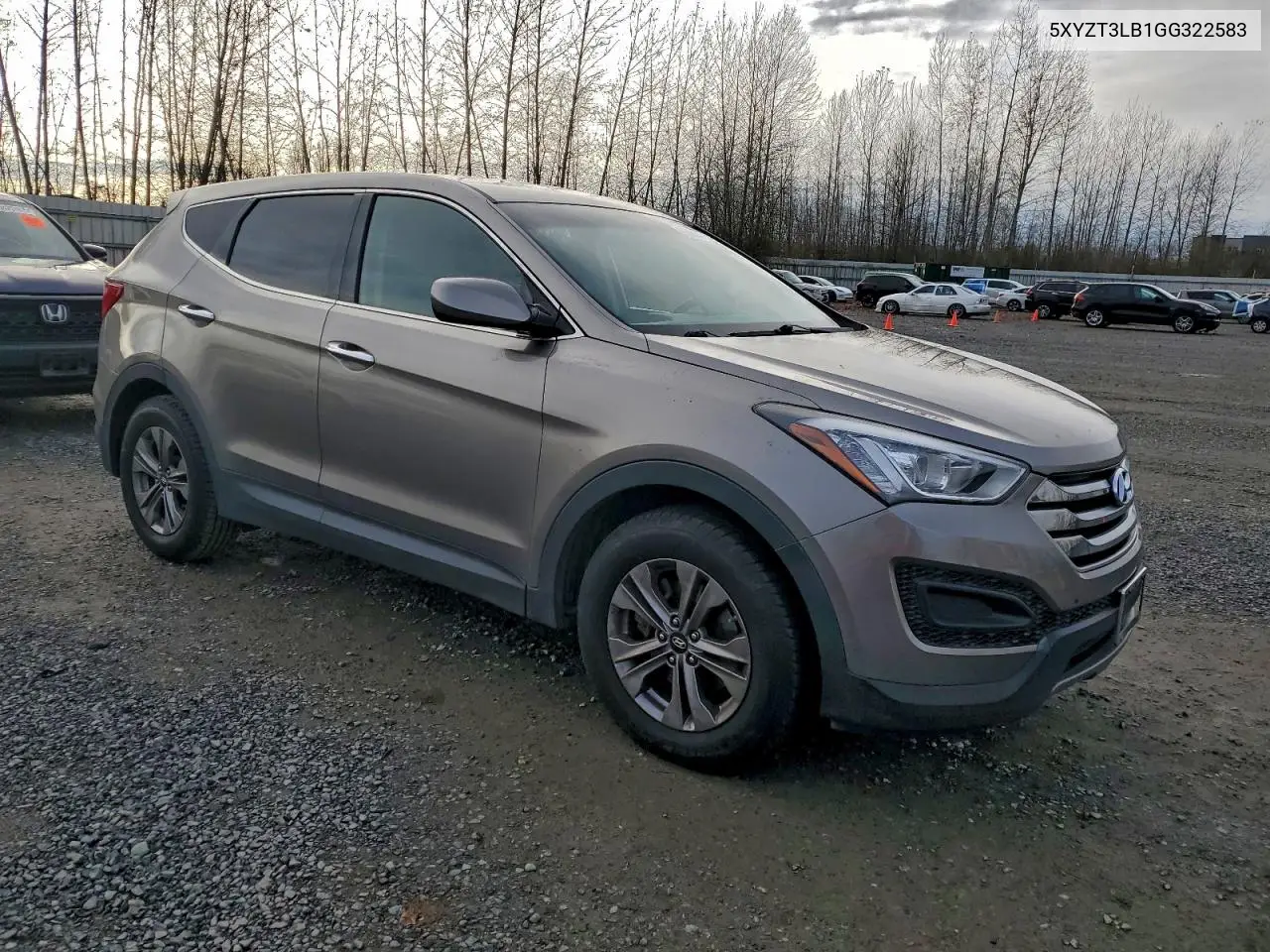 5XYZT3LB1GG322583 2016 Hyundai Santa Fe Sport