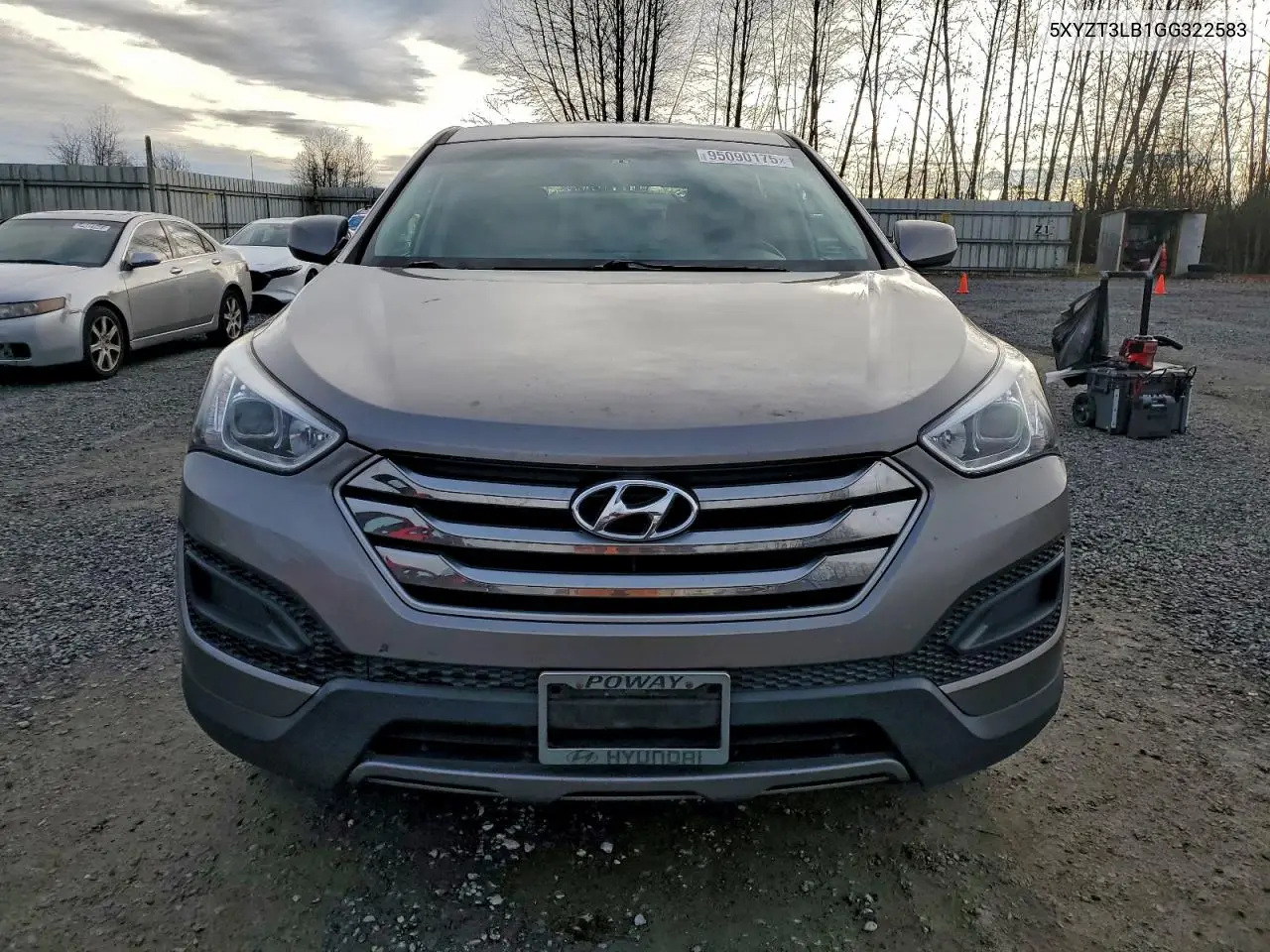 5XYZT3LB1GG322583 2016 Hyundai Santa Fe Sport
