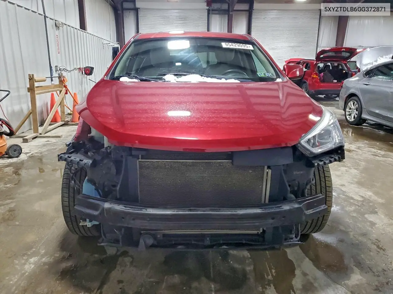 5XYZTDLB6GG372871 2016 Hyundai Santa Fe Sport
