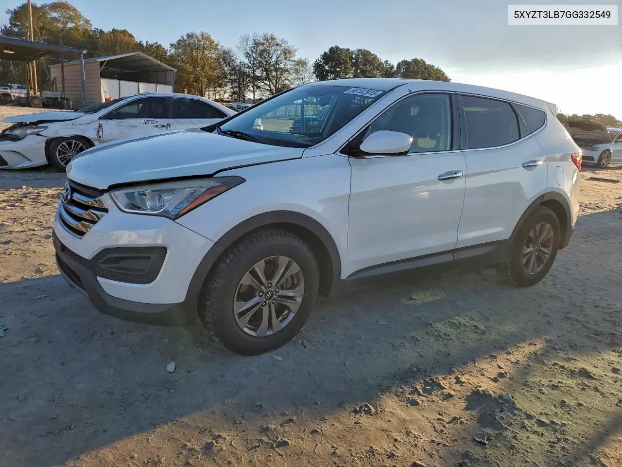 5XYZT3LB7GG332549 2016 Hyundai Santa Fe Sport
