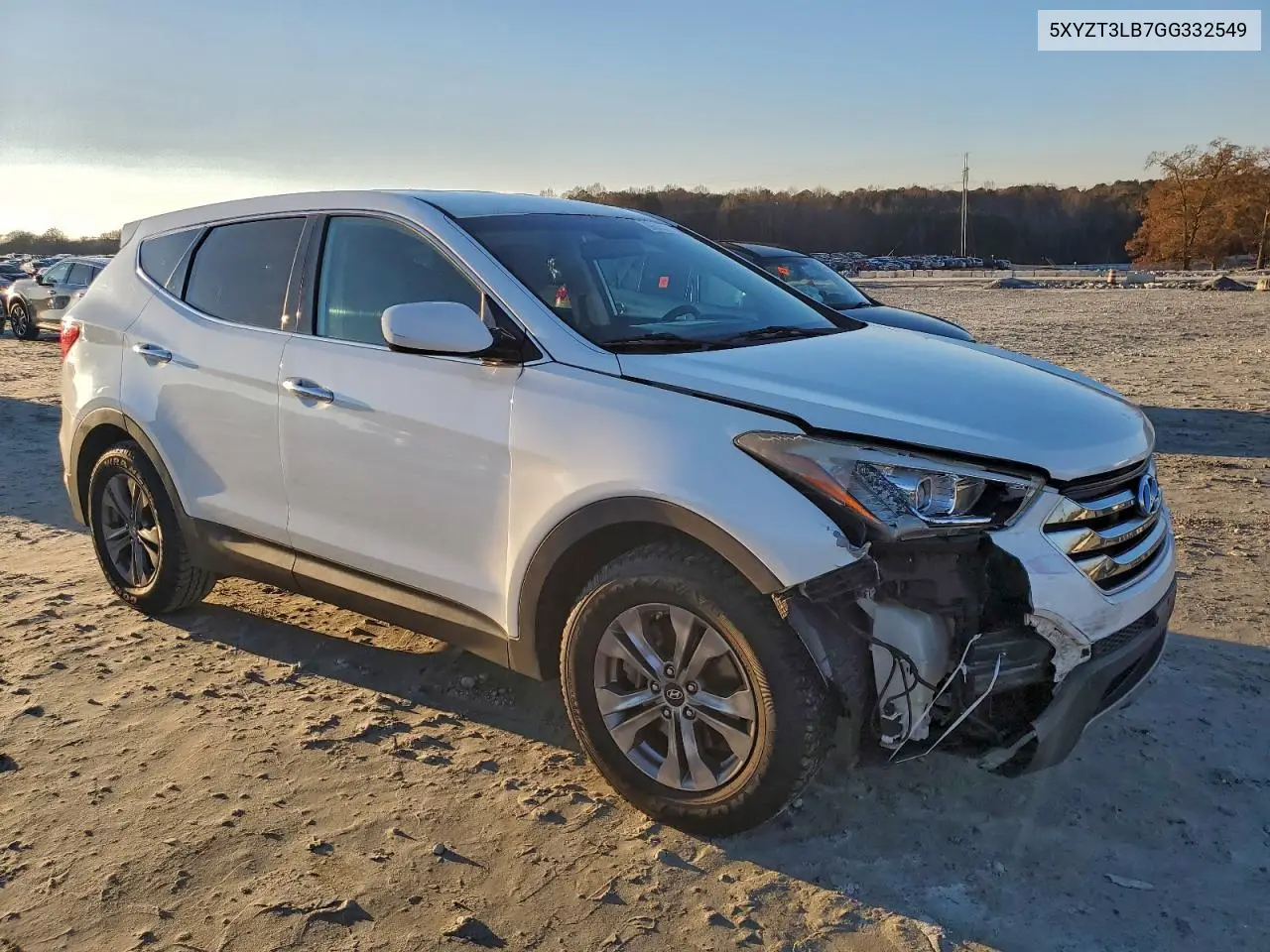 5XYZT3LB7GG332549 2016 Hyundai Santa Fe Sport