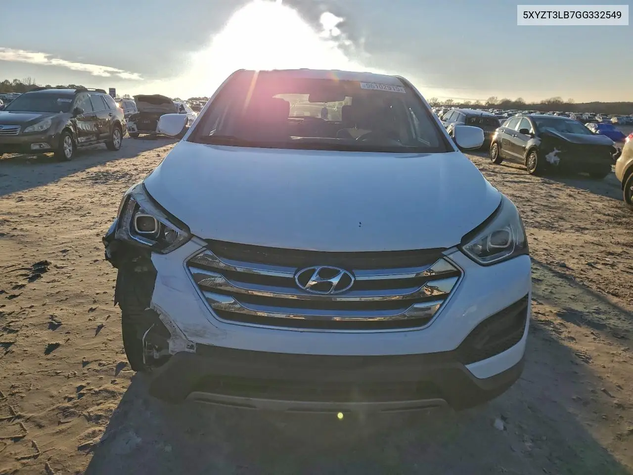 5XYZT3LB7GG332549 2016 Hyundai Santa Fe Sport