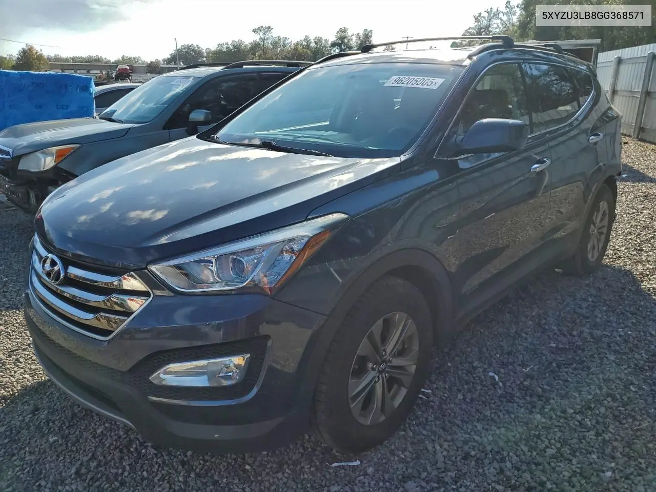 5XYZU3LB8GG368571 2016 Hyundai Santa Fe Sport