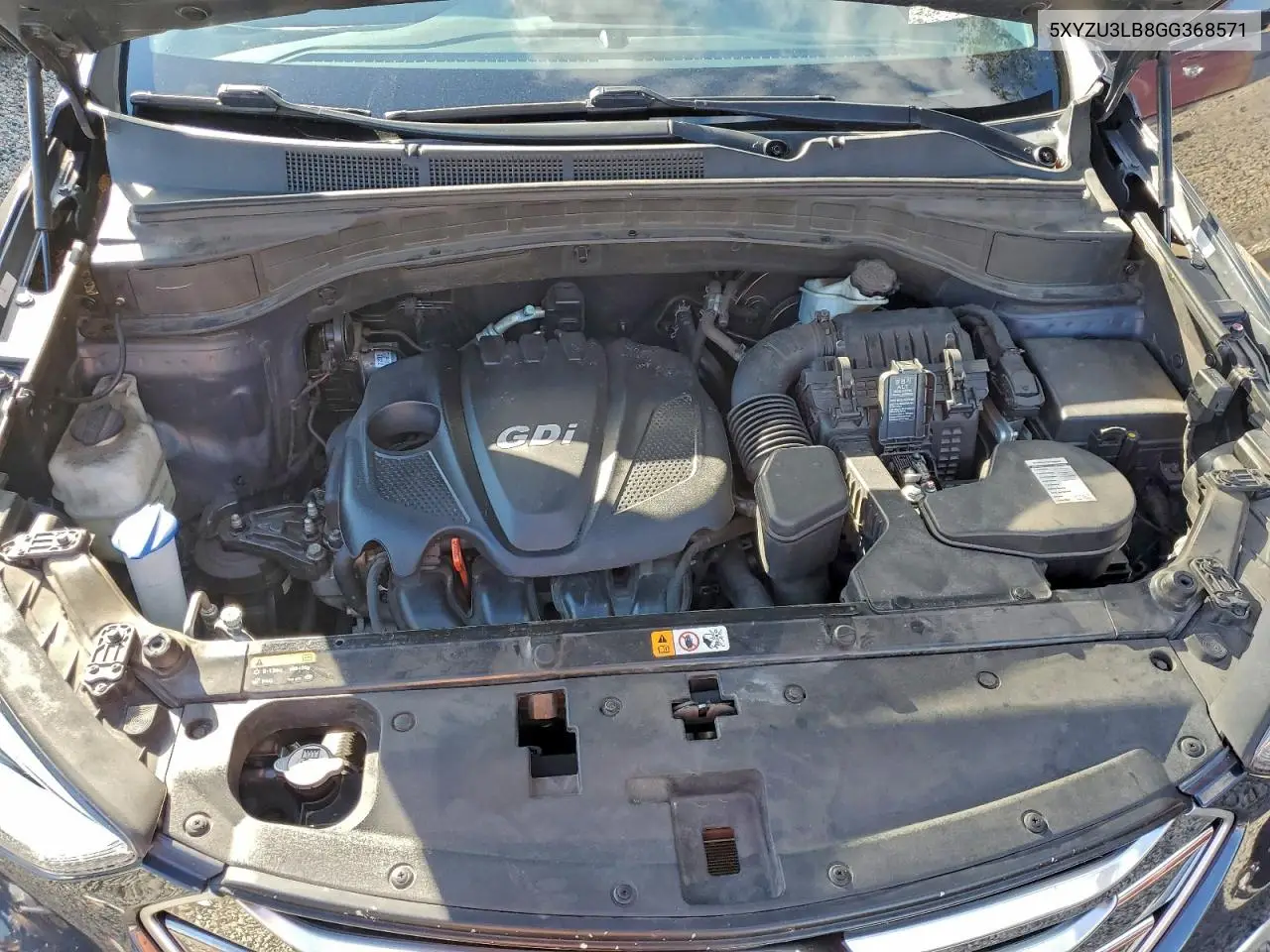 5XYZU3LB8GG368571 2016 Hyundai Santa Fe Sport