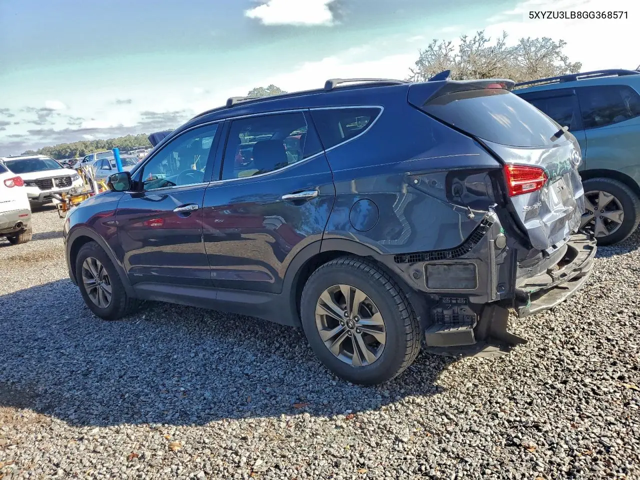 5XYZU3LB8GG368571 2016 Hyundai Santa Fe Sport