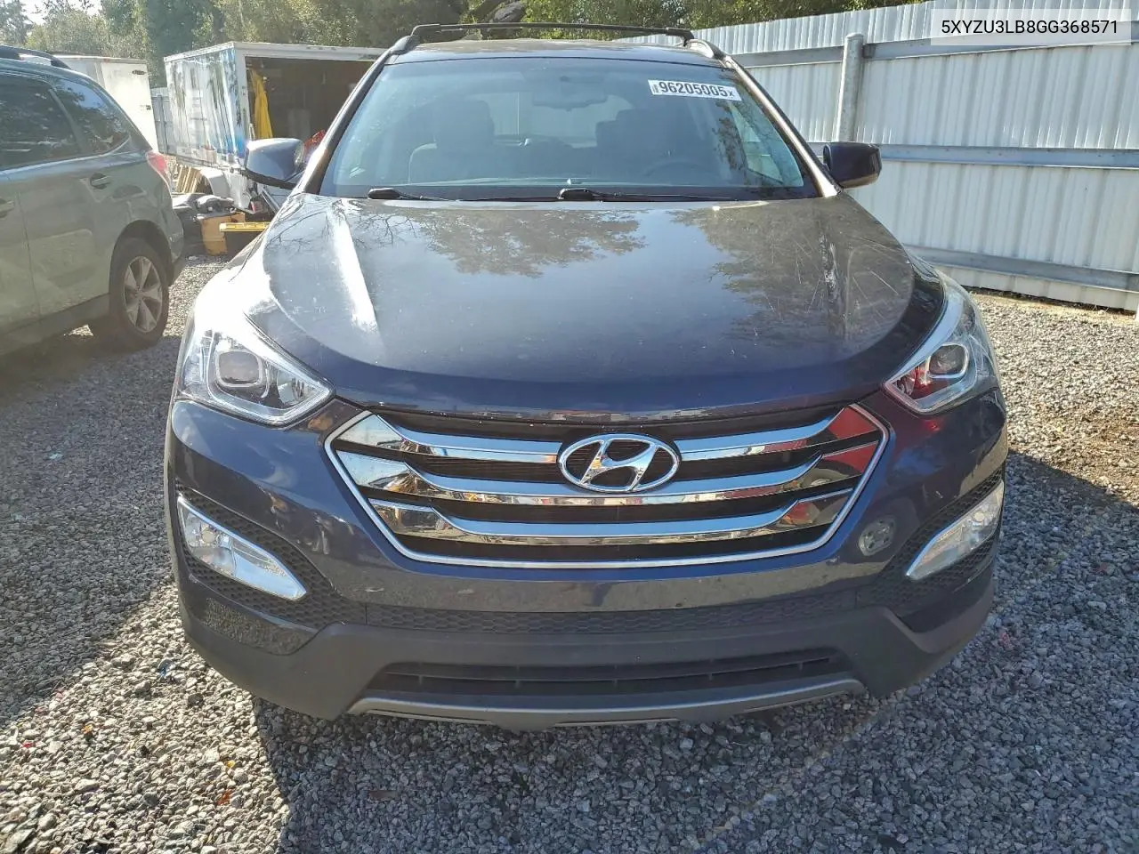 5XYZU3LB8GG368571 2016 Hyundai Santa Fe Sport