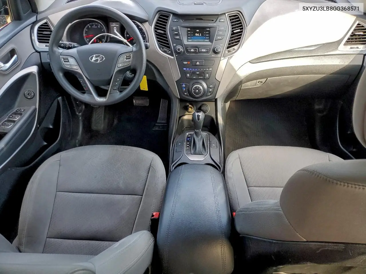 5XYZU3LB8GG368571 2016 Hyundai Santa Fe Sport