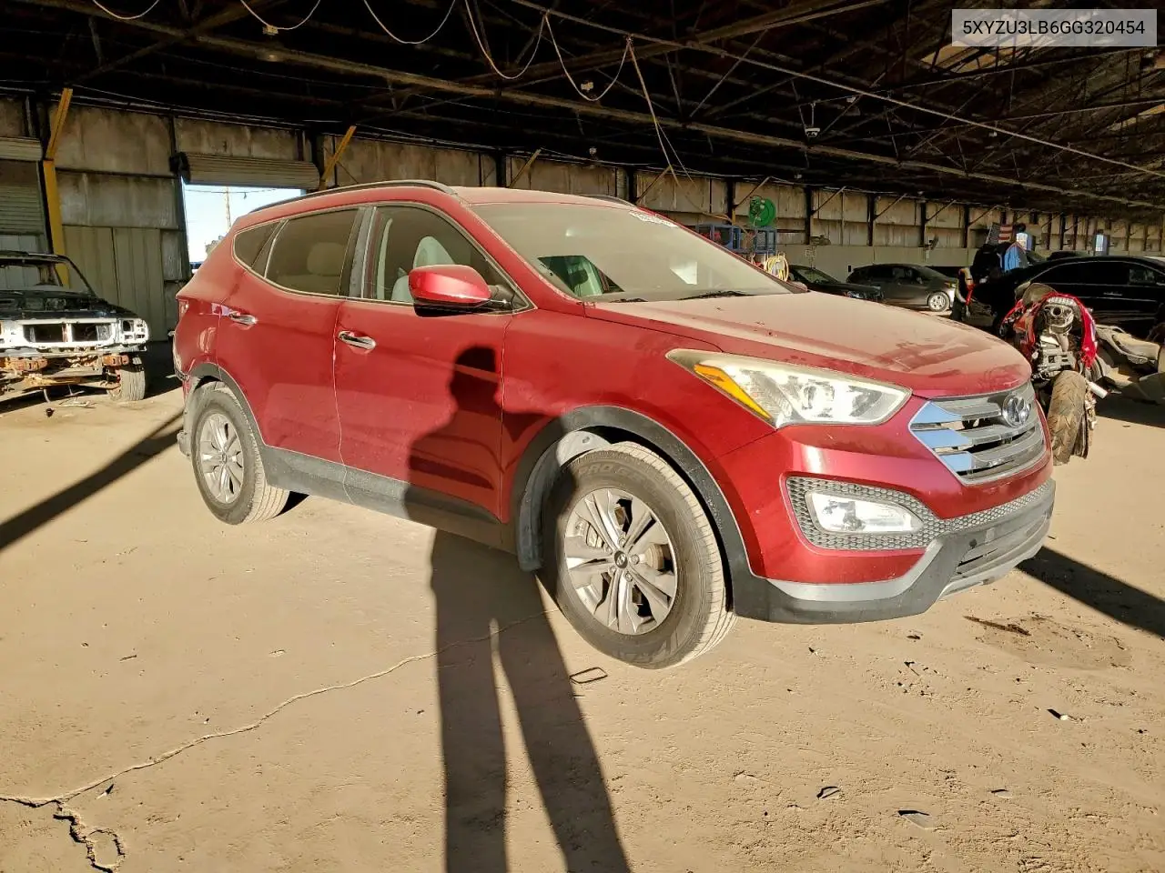 5XYZU3LB6GG320454 2016 Hyundai Santa Fe Sport