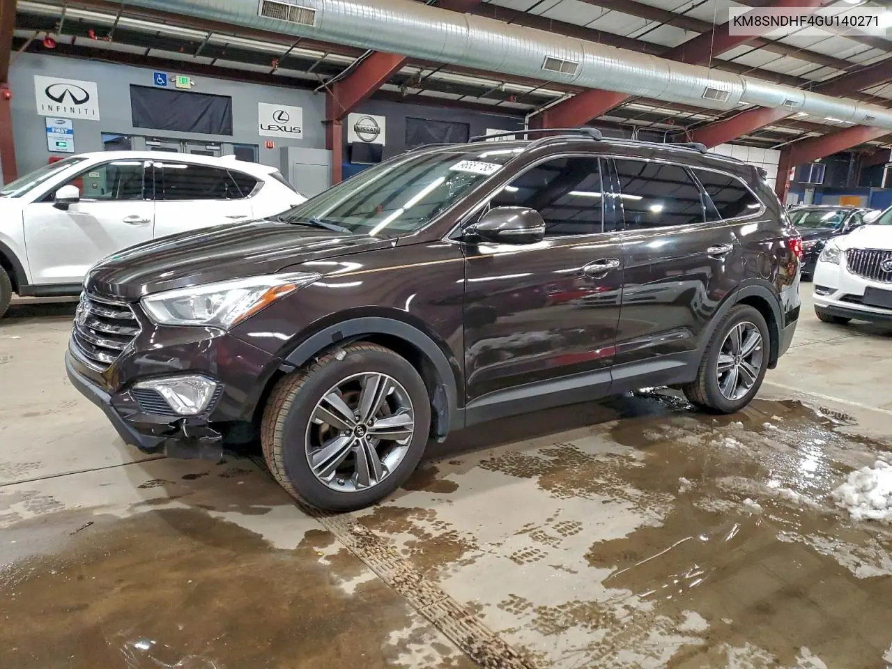 KM8SNDHF4GU140271 2016 Hyundai Santa Fe Se