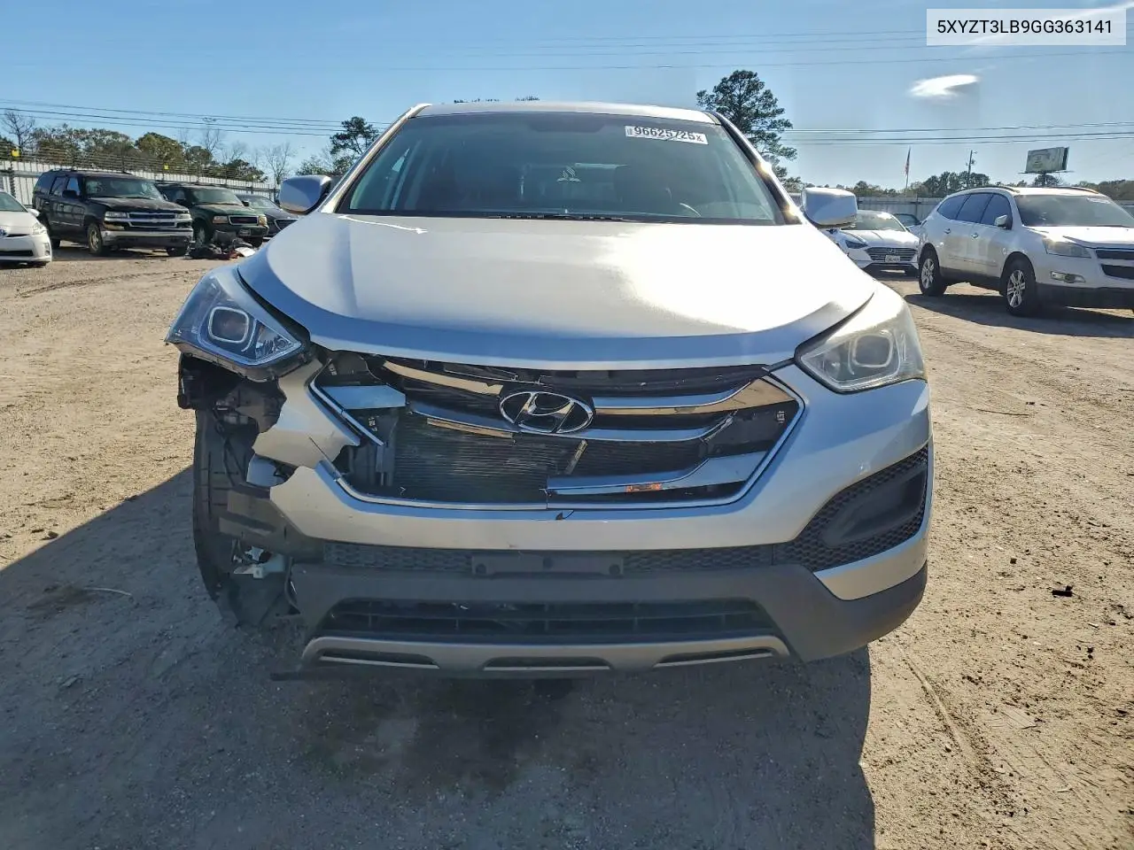5XYZT3LB9GG363141 2016 Hyundai Santa Fe Sport