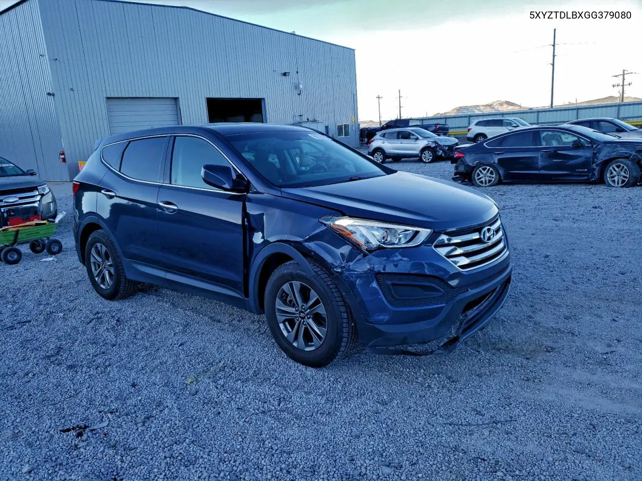 5XYZTDLBXGG379080 2016 Hyundai Santa Fe Sport