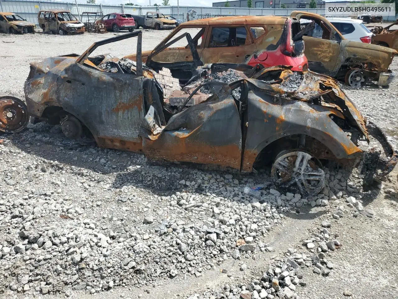 5XYZUDLB5HG495611 2017 Hyundai Santa Fe Sport