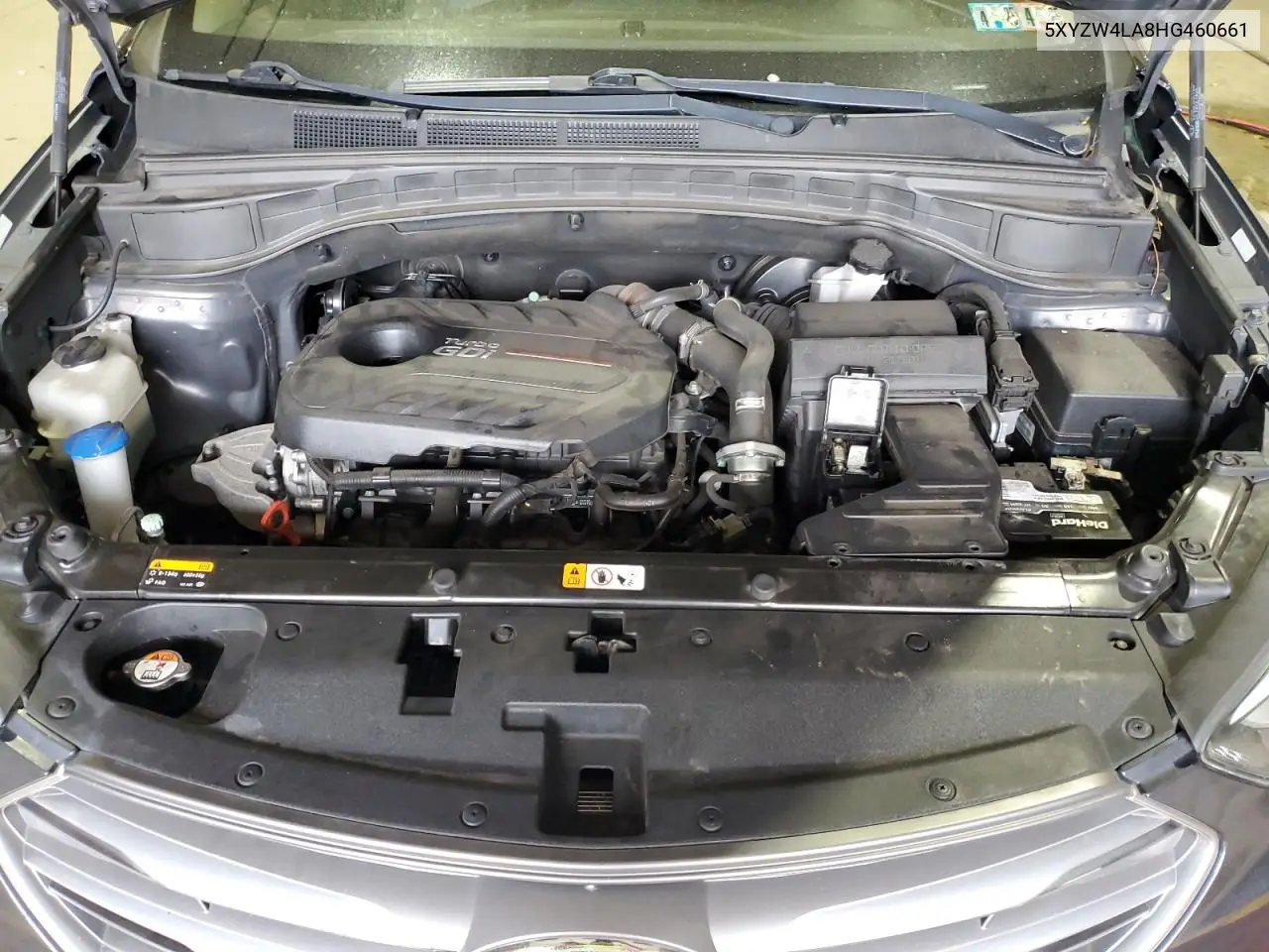 5XYZW4LA8HG460661 2017 Hyundai Santa Fe Sport