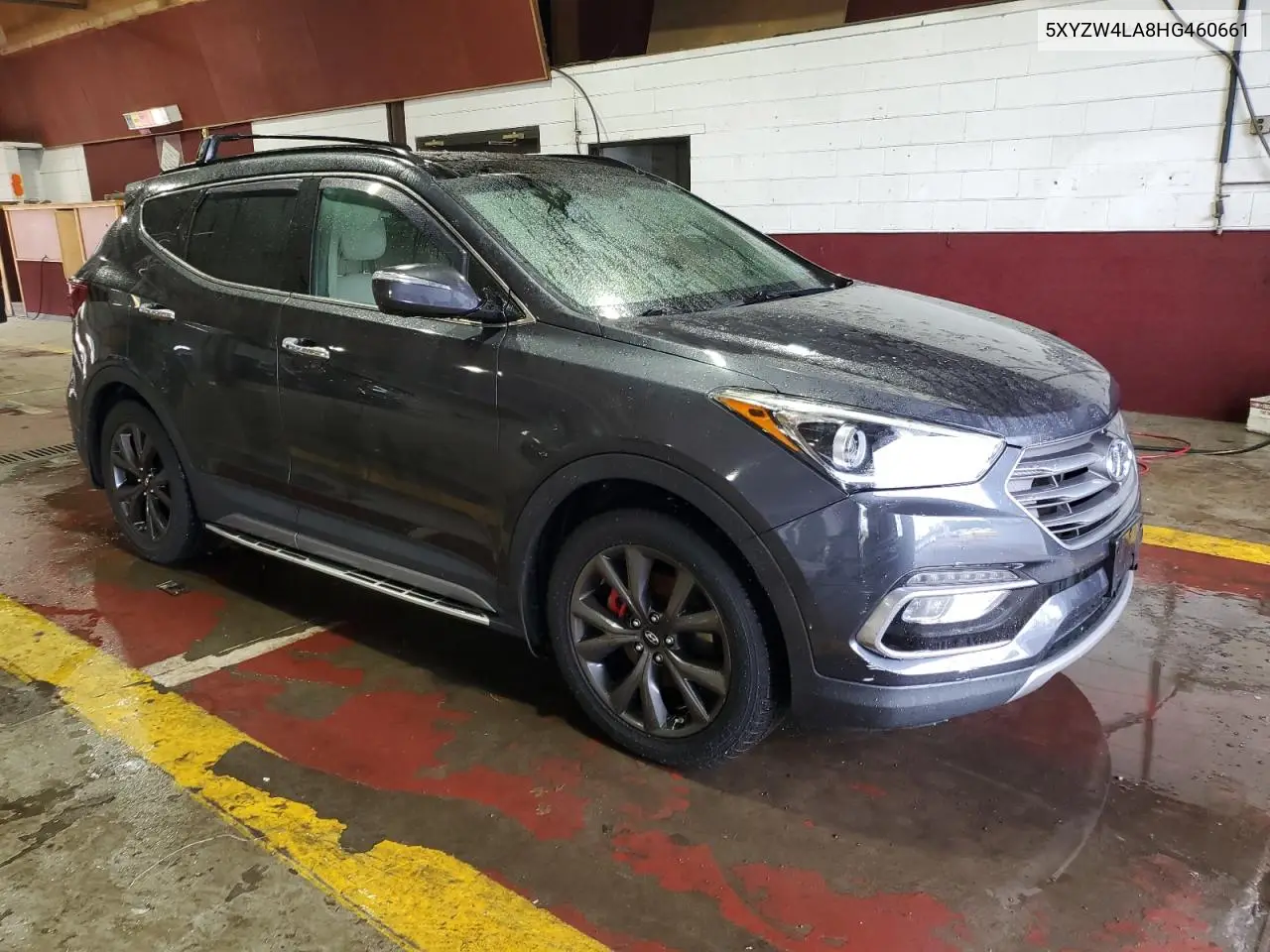 5XYZW4LA8HG460661 2017 Hyundai Santa Fe Sport