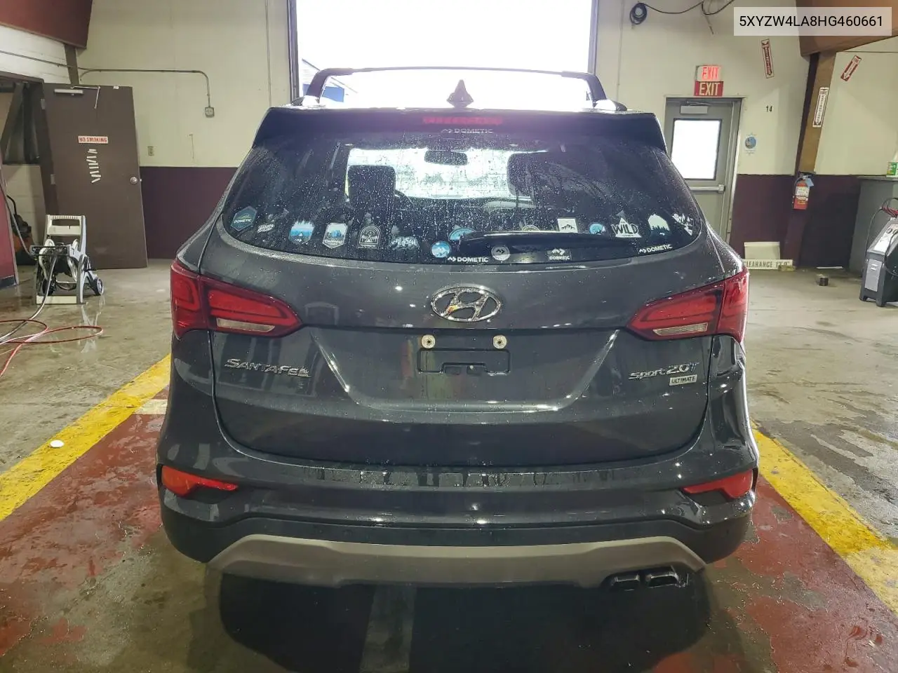 5XYZW4LA8HG460661 2017 Hyundai Santa Fe Sport