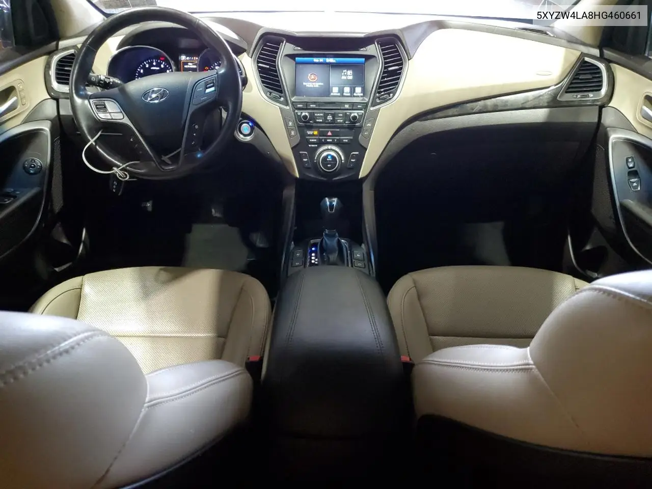5XYZW4LA8HG460661 2017 Hyundai Santa Fe Sport