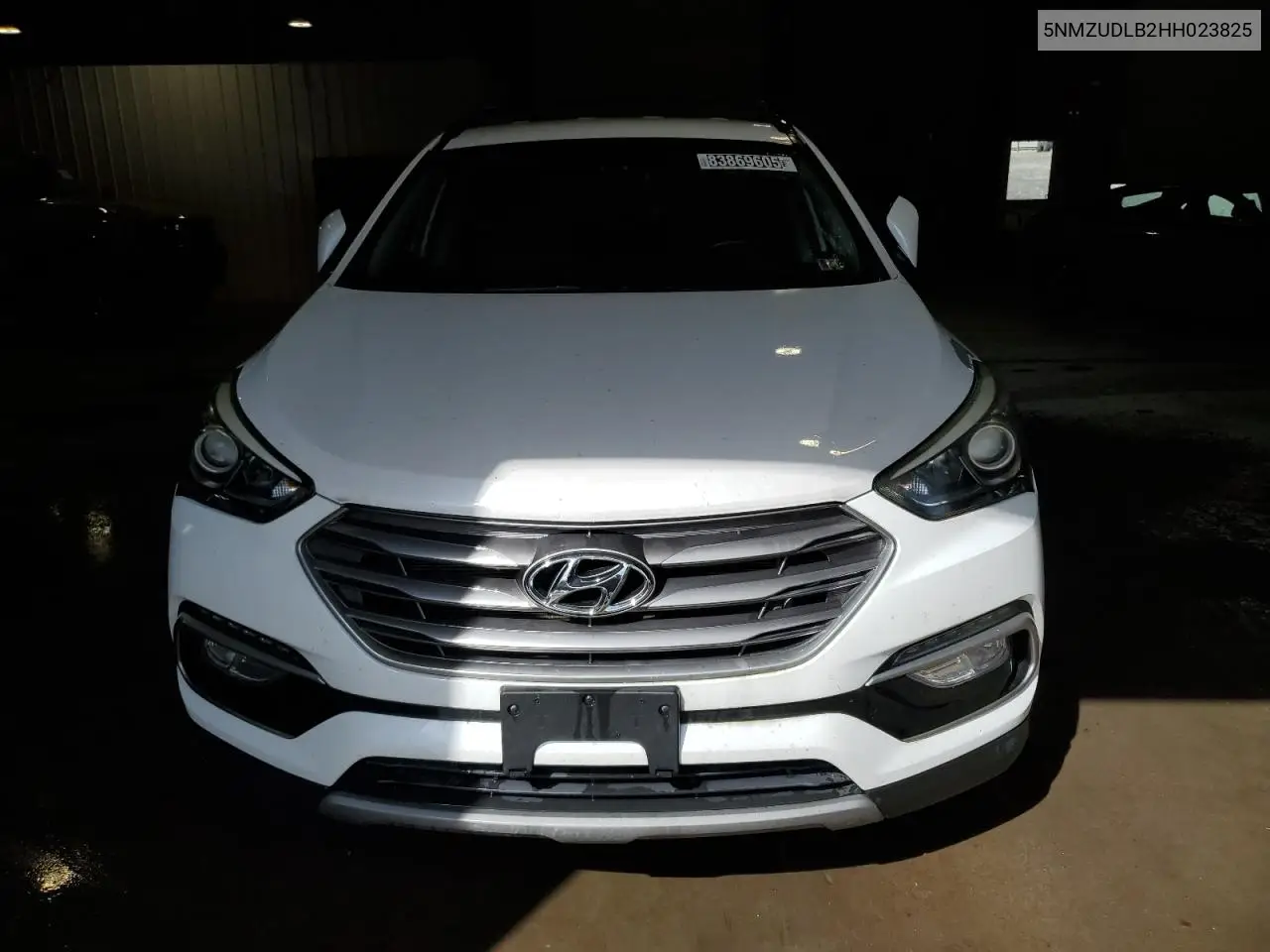 5NMZUDLB2HH023825 2017 Hyundai Santa Fe Sport