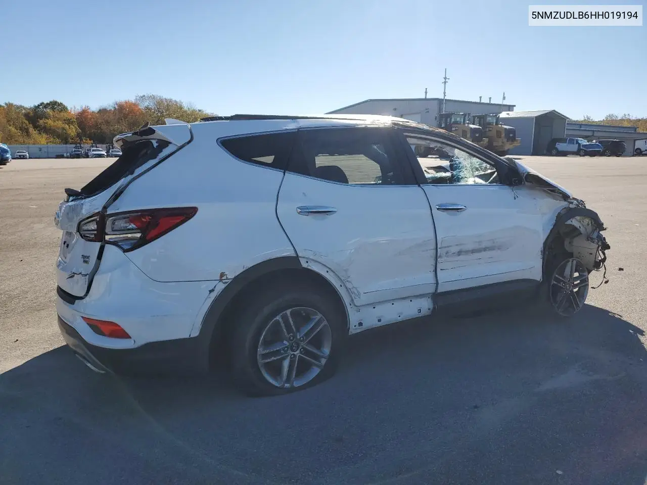 5NMZUDLB6HH019194 2017 Hyundai Santa Fe Sport
