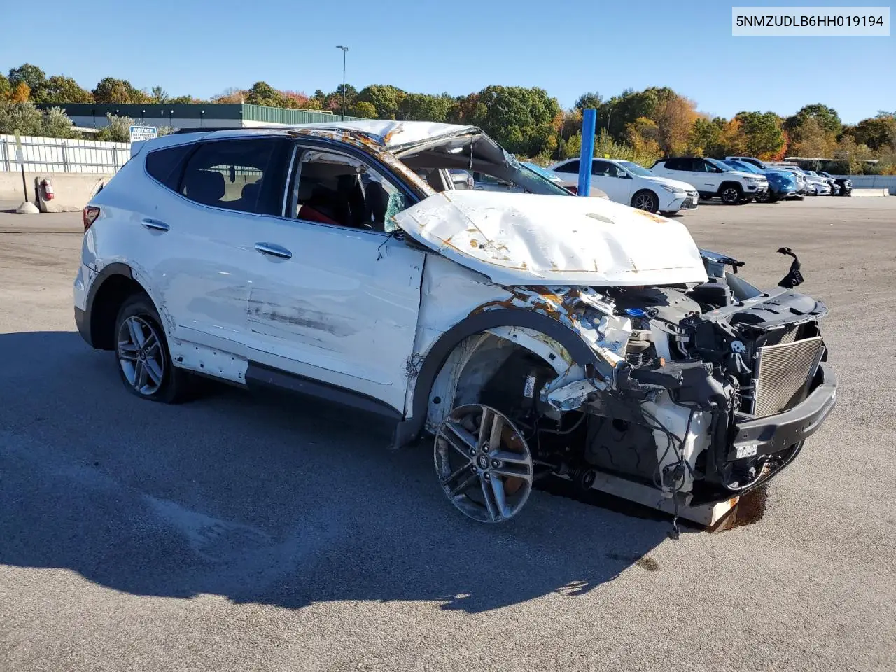5NMZUDLB6HH019194 2017 Hyundai Santa Fe Sport