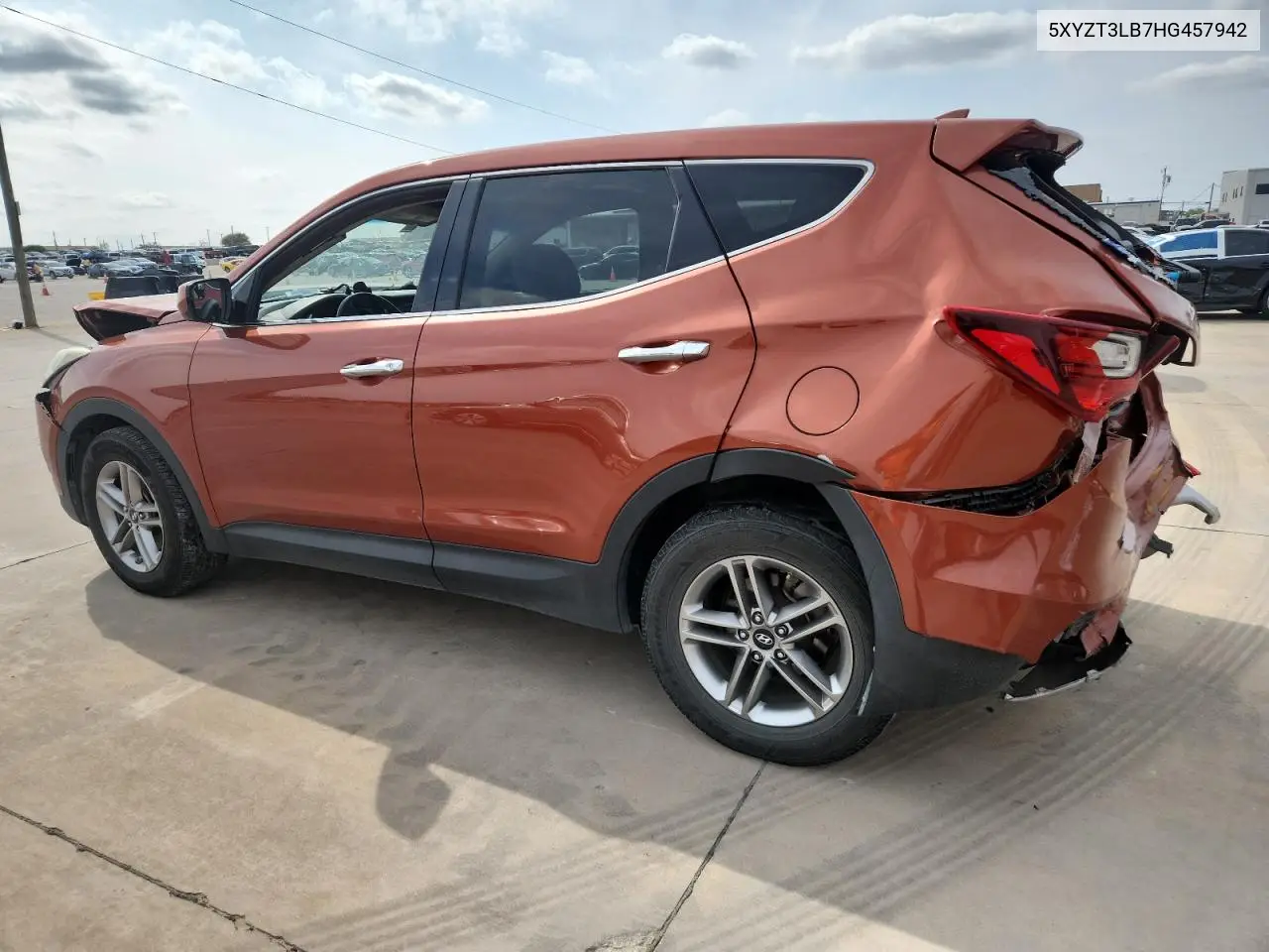 5XYZT3LB7HG457942 2017 Hyundai Santa Fe Sport