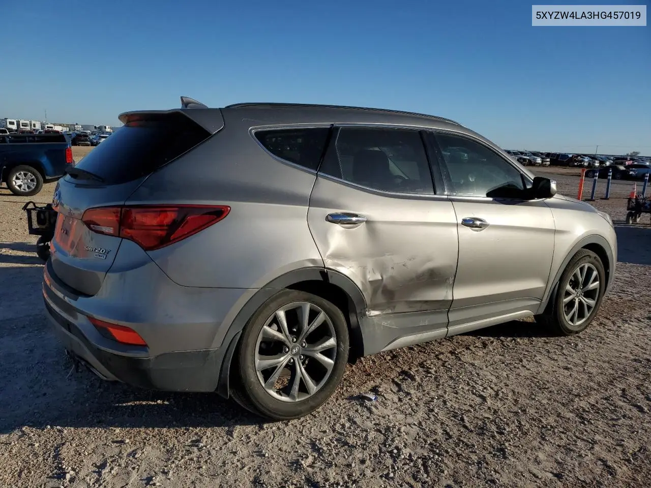 5XYZW4LA3HG457019 2017 Hyundai Santa Fe Sport