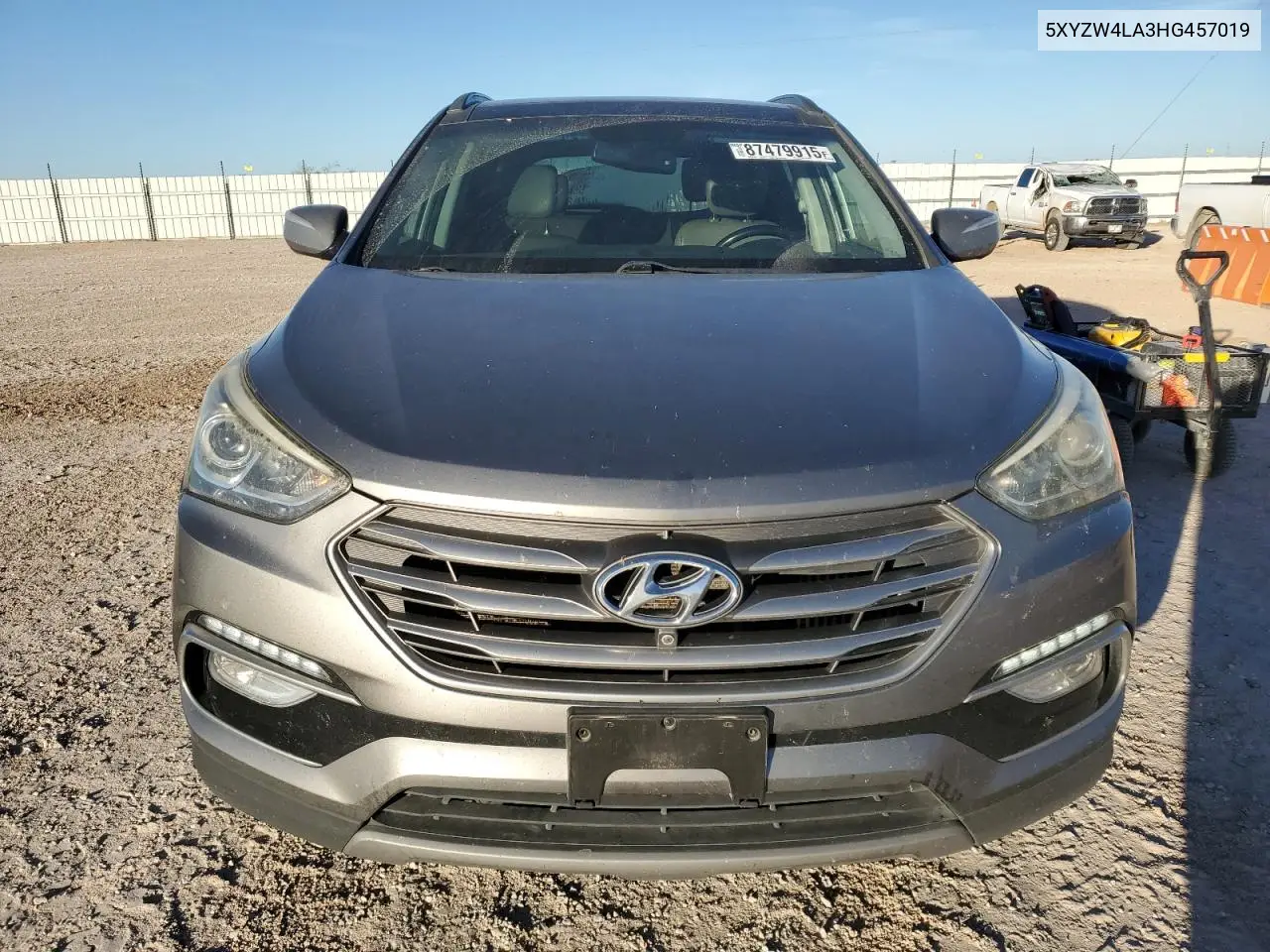5XYZW4LA3HG457019 2017 Hyundai Santa Fe Sport