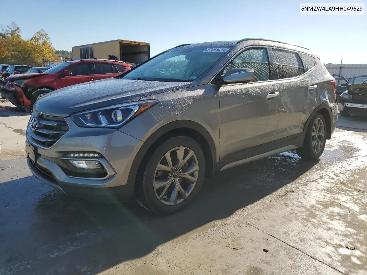5NMZW4LA9HH049629 2017 Hyundai Santa Fe Sport