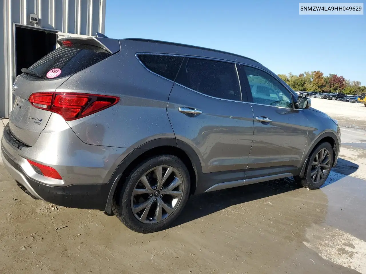 5NMZW4LA9HH049629 2017 Hyundai Santa Fe Sport