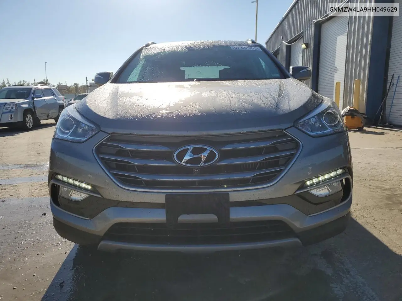 5NMZW4LA9HH049629 2017 Hyundai Santa Fe Sport